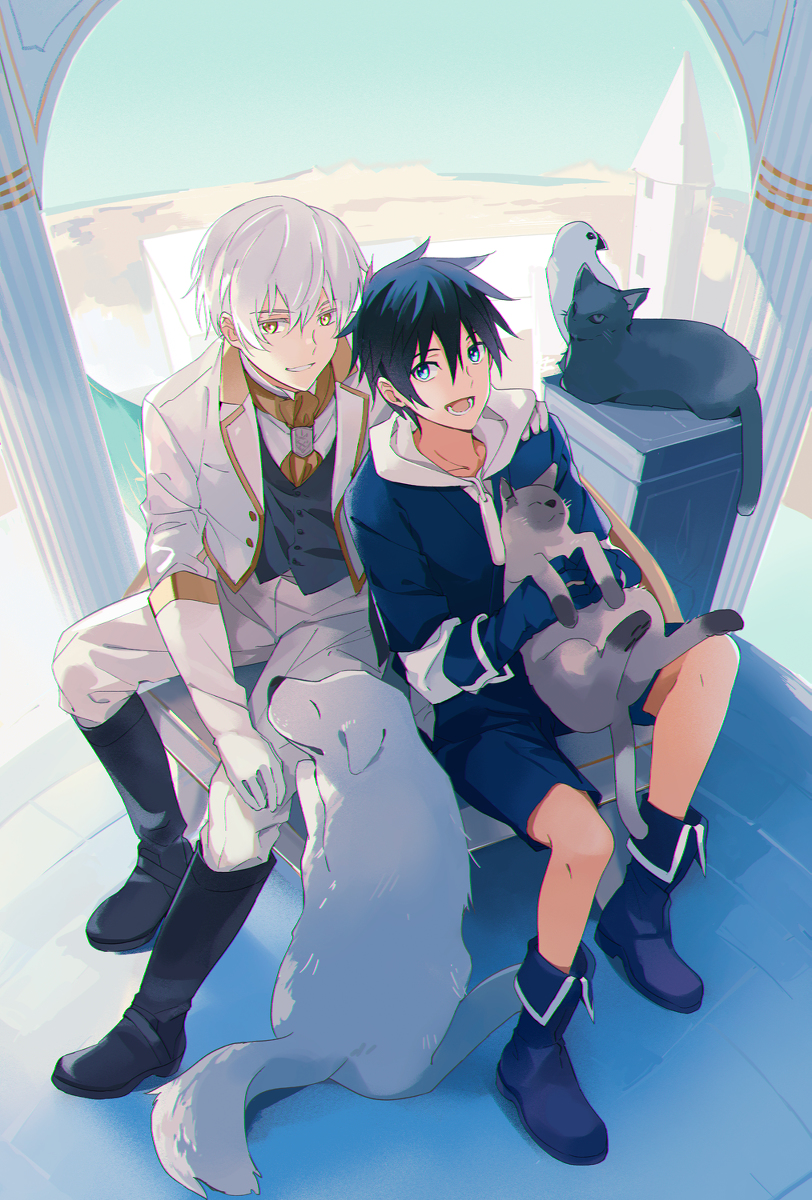 This is a pixiv picture whose title is 塔の上.