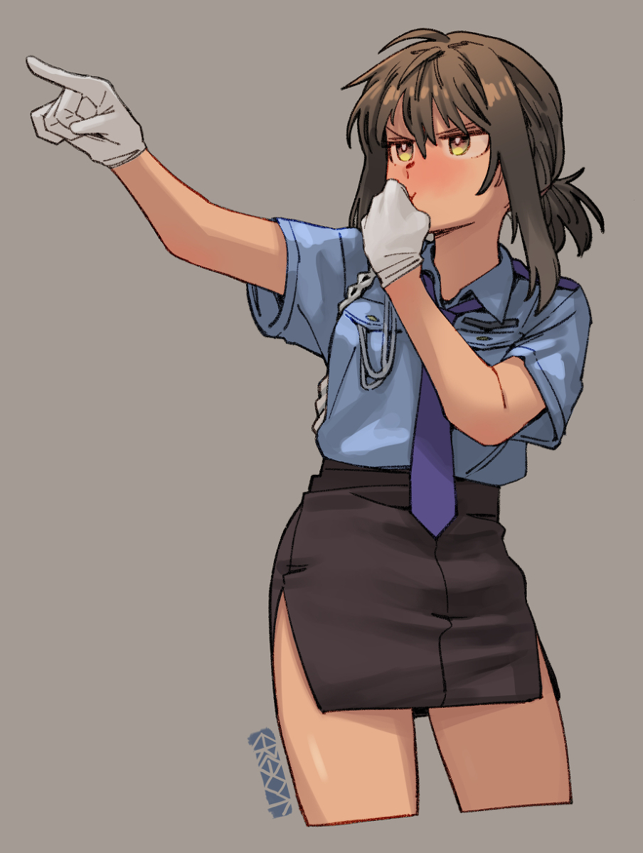 This is a pixiv picture whose title is 「あそこの白露型！有罪！」.