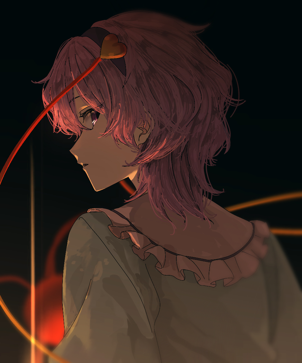 This is a pixiv picture whose title is 古明地.