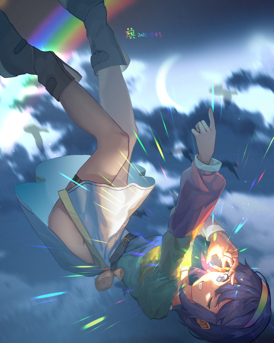 This is a pixiv picture whose title is 拥有天空之人.