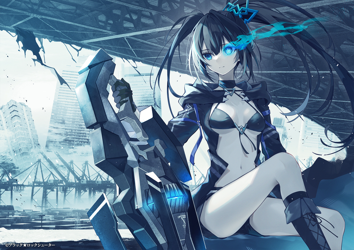 This is a pixiv picture whose title is ブラックロックシューター FRAGMENT.