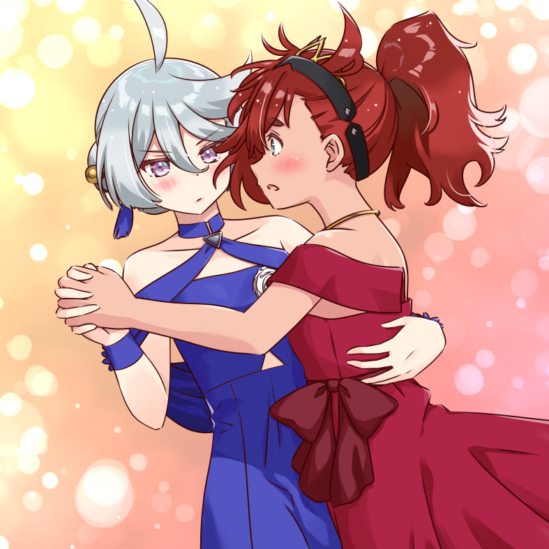 This is a pixiv picture whose title is シャル・ウィ・ダンス？.