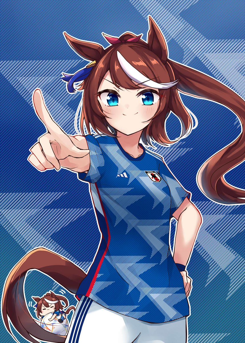 This is a pixiv picture whose title is 日本代表ユニテイオー.