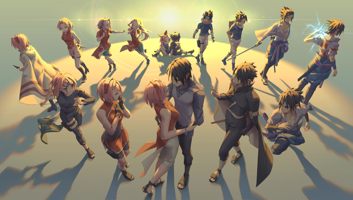 This is a pixiv picture whose title is 運命が僕らを引き離そうとしても.