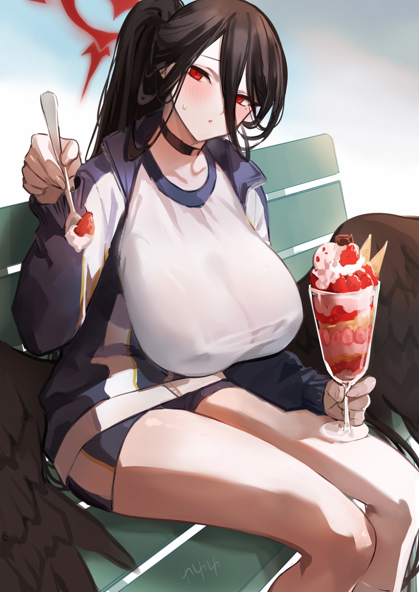 This is a pixiv picture whose title is ハスミ.