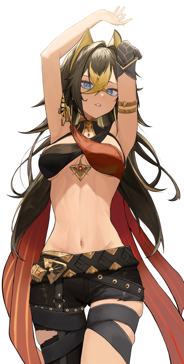This is a pixiv picture whose title is Dehya.
