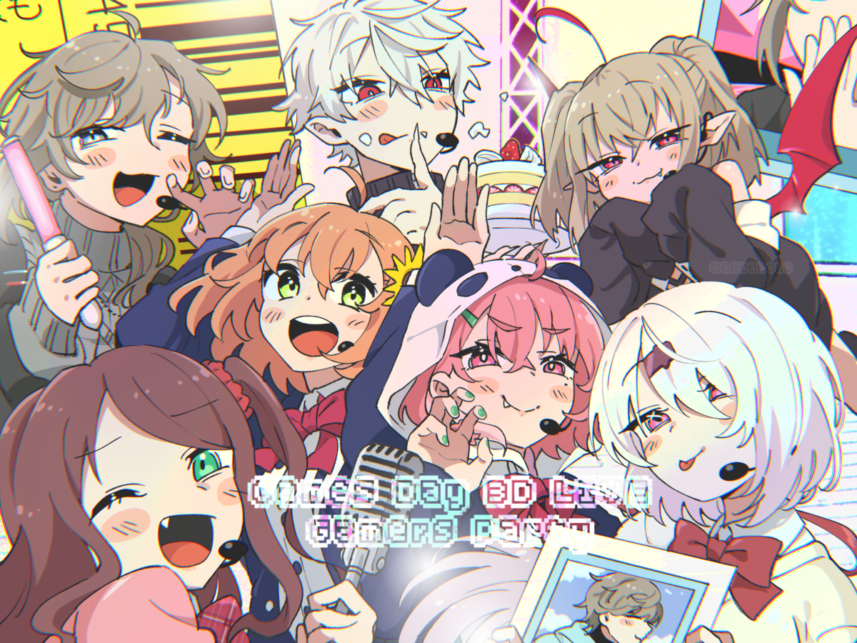 This is a pixiv picture whose title is 🌈🕒「ゲマズライブ」お疲れ様でした✨🎮.