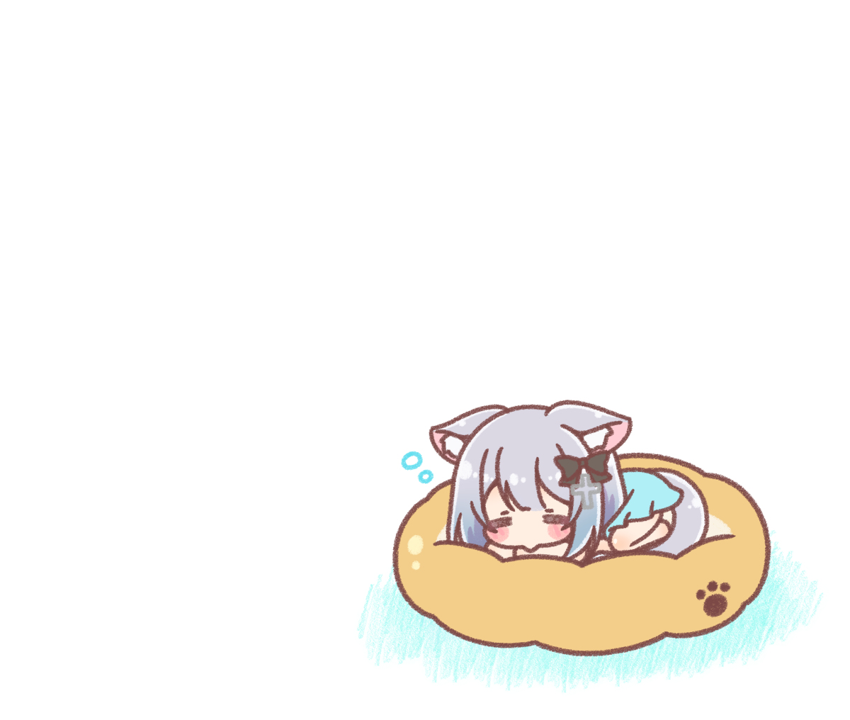 This is a pixiv picture whose title is すみﾆｬﾝ👾💤.