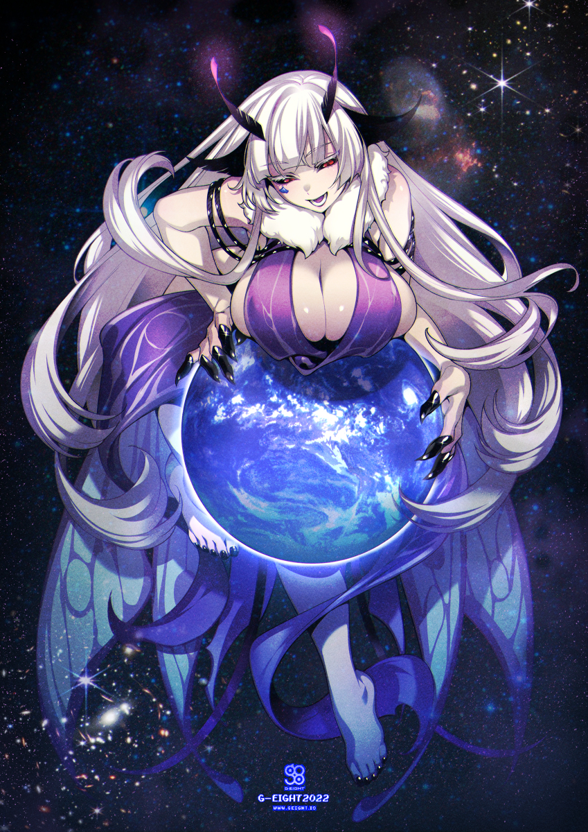 This is a pixiv picture whose title is G-Eight 霸姬.