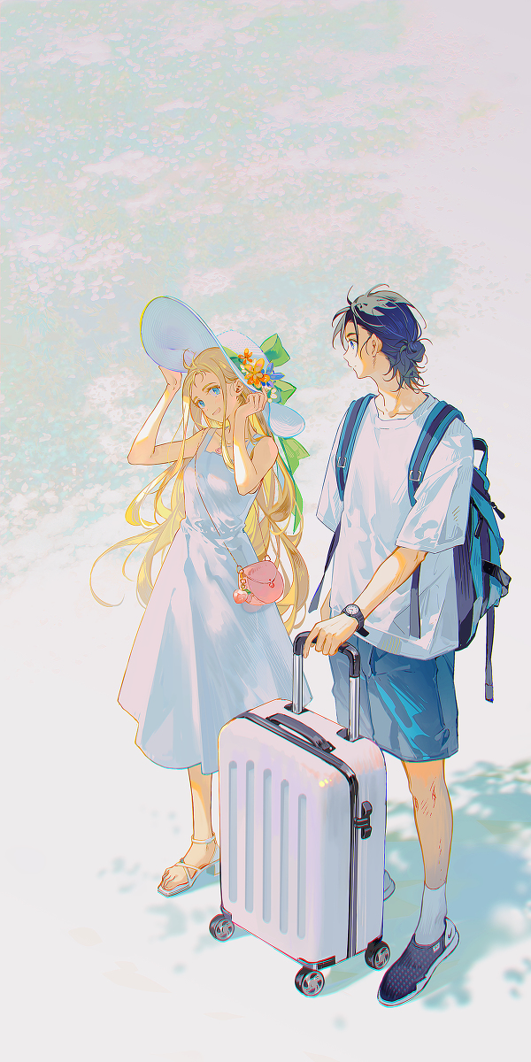 This is a pixiv picture whose title is Travel.