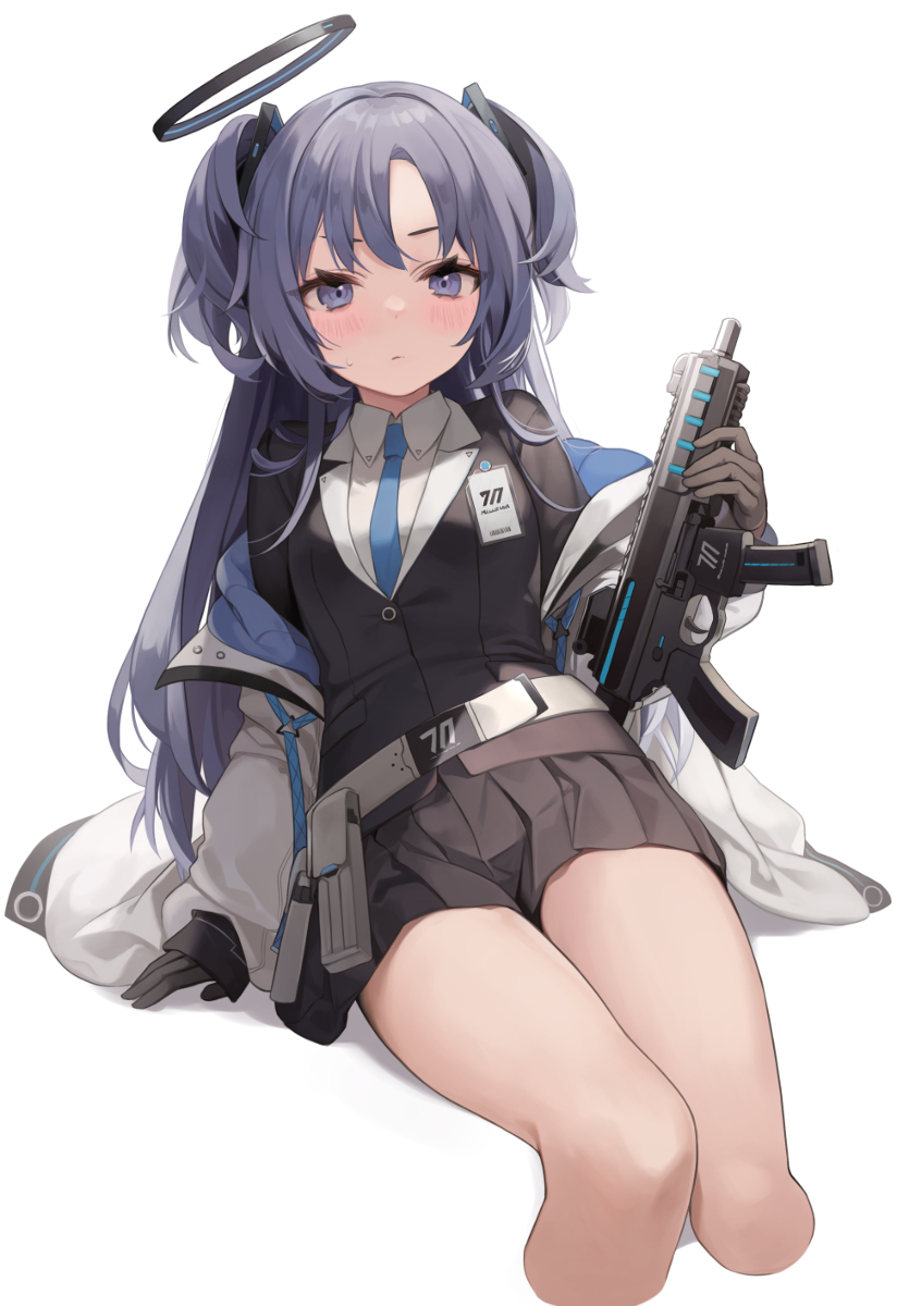 This is a pixiv picture whose title is ブルアカ/ユウカ.