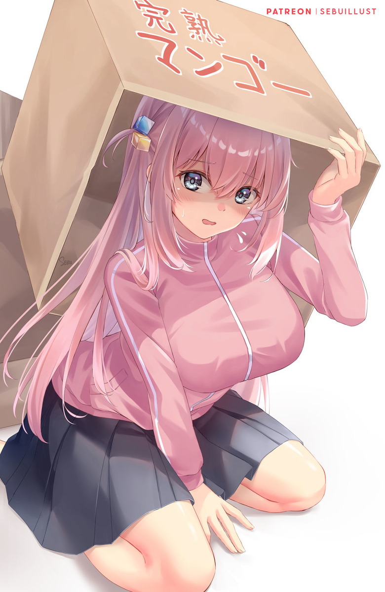 This is a pixiv picture whose title is ぼっち.