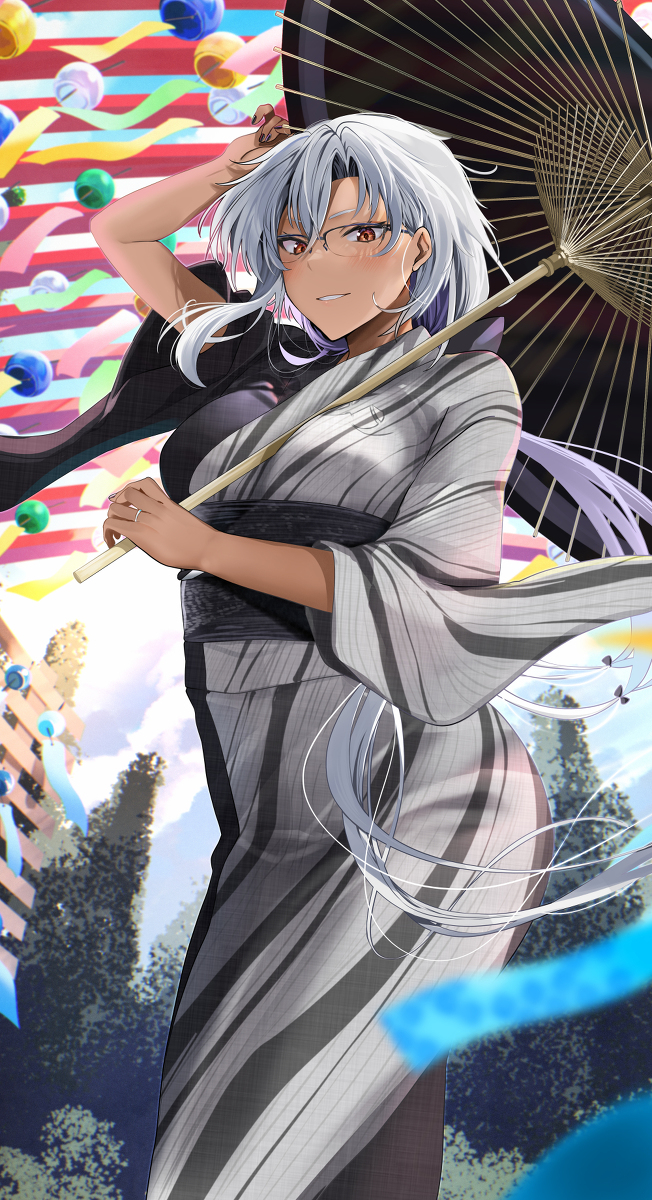 This is a pixiv picture whose title is 風鈴祭り.