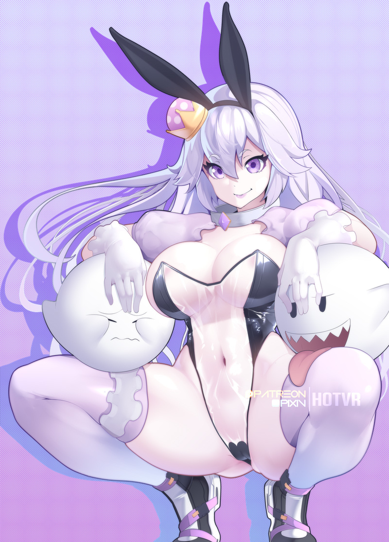 This is a pixiv picture whose title is Booette bunny suit.