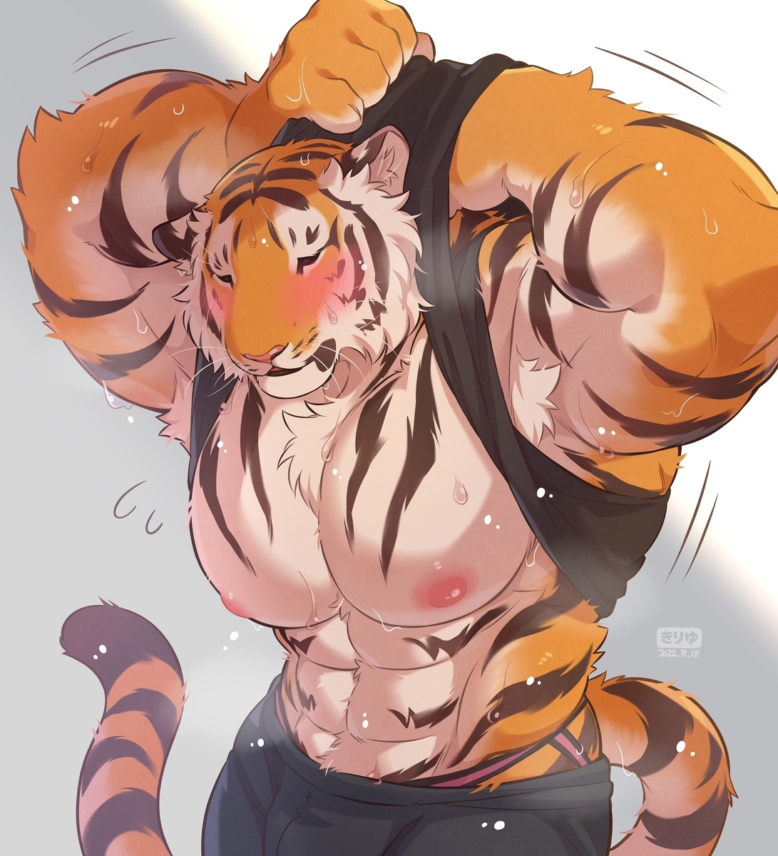 This is a pixiv picture whose title is 「うぅ・・・」.