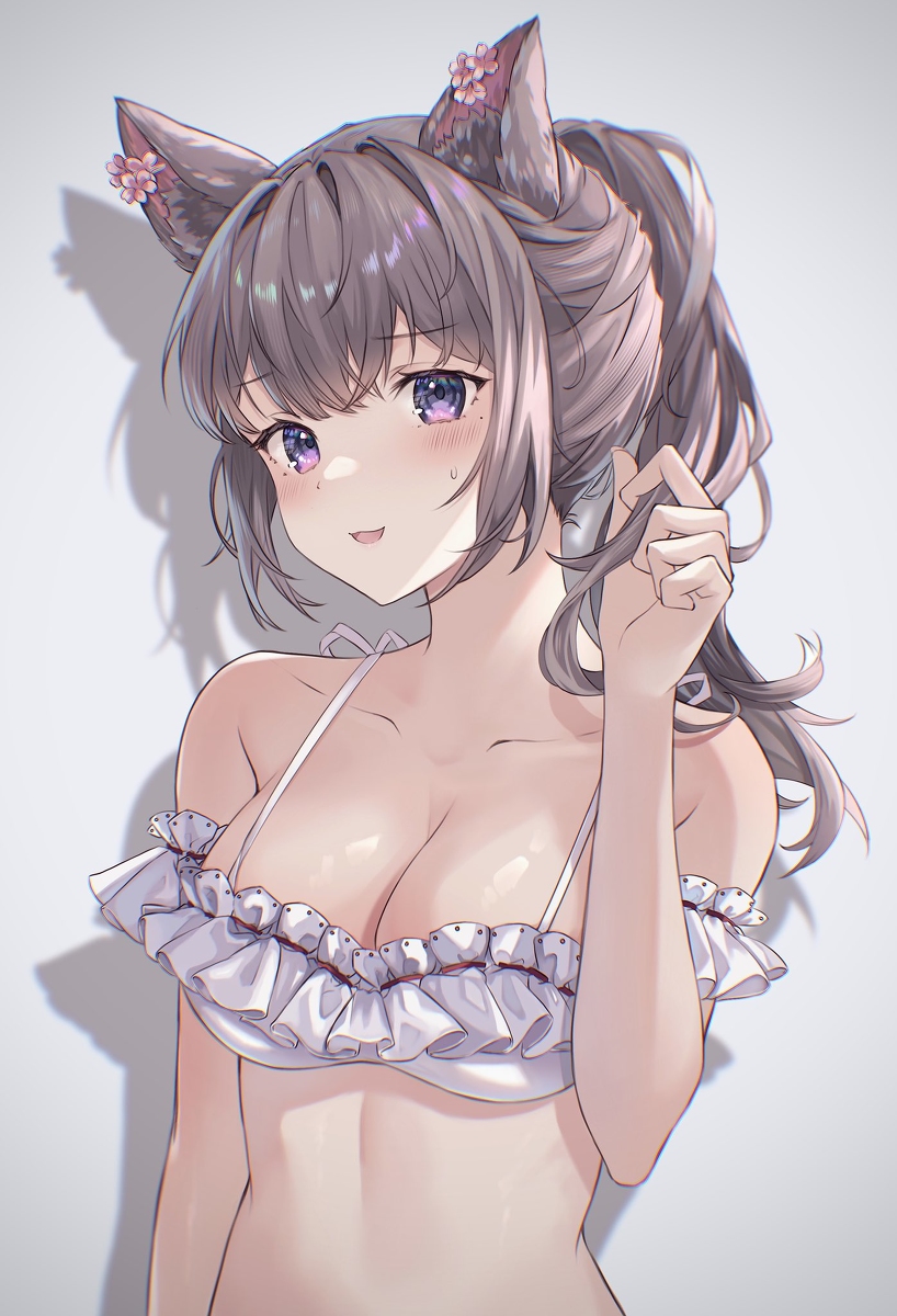 This is a pixiv picture whose title is ミコッテ.