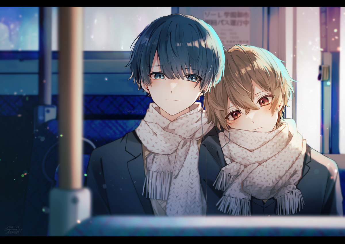 This is a pixiv picture whose title is 好きな時間.