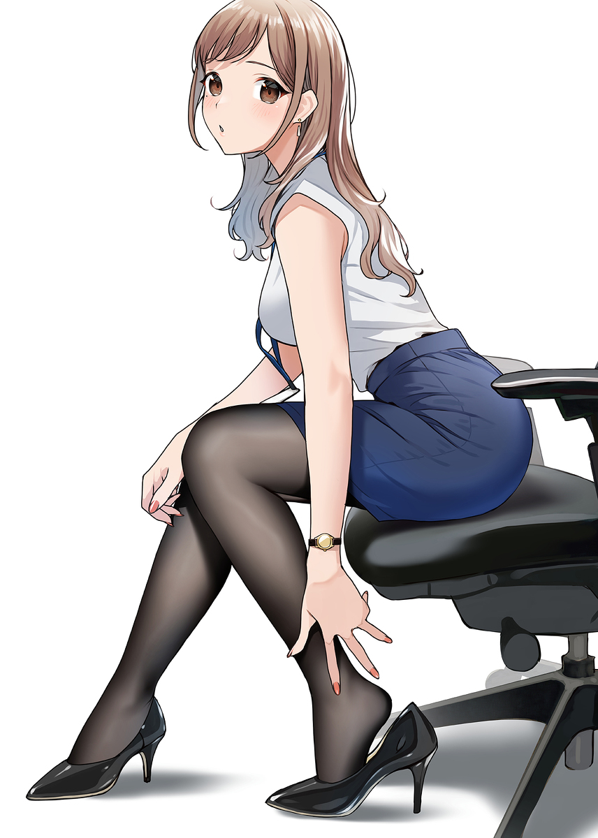 This is a pixiv picture whose title is OLの日でございます.