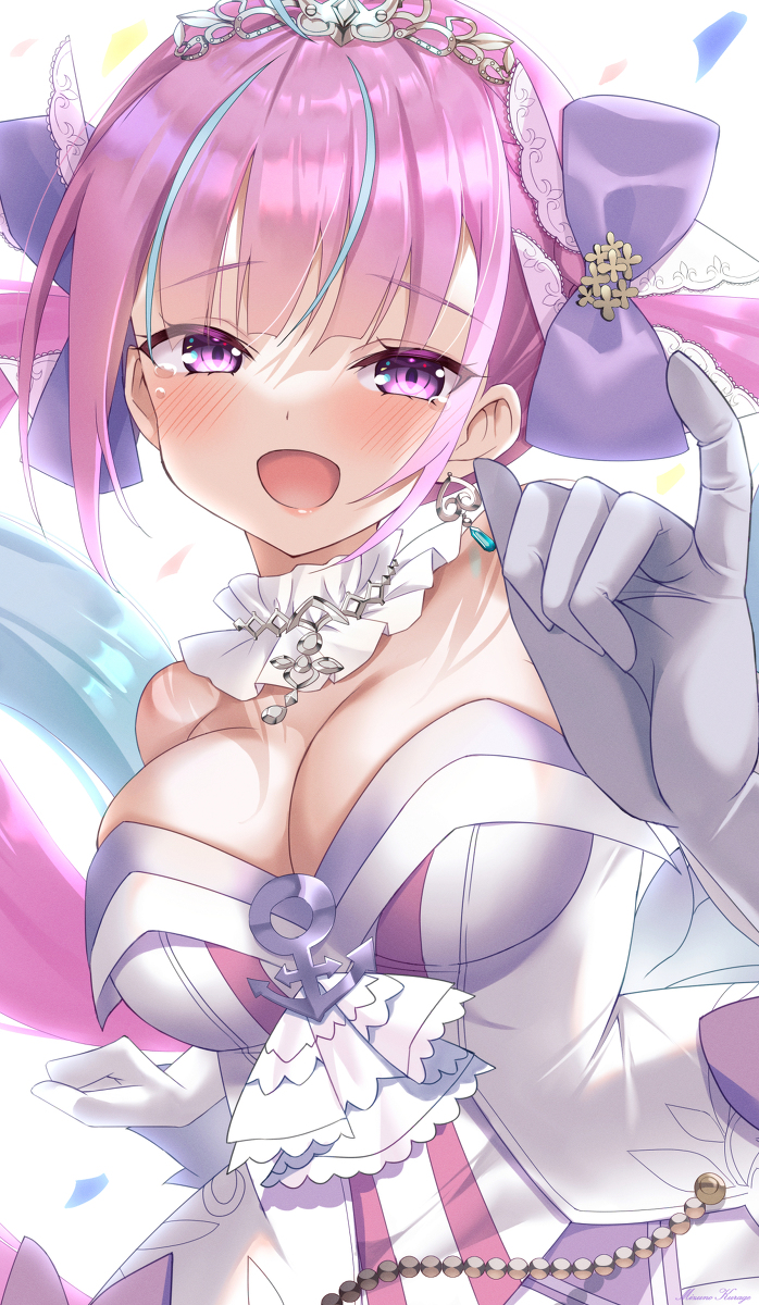 This is a pixiv picture whose title is 「 約束だよ 」  #あくあ色ぱれっと/湊あくあ.