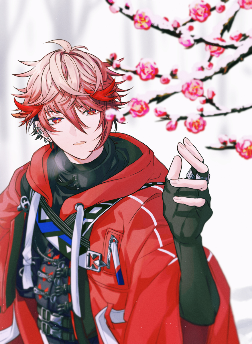 This is a pixiv picture whose title is 凛と咲く.