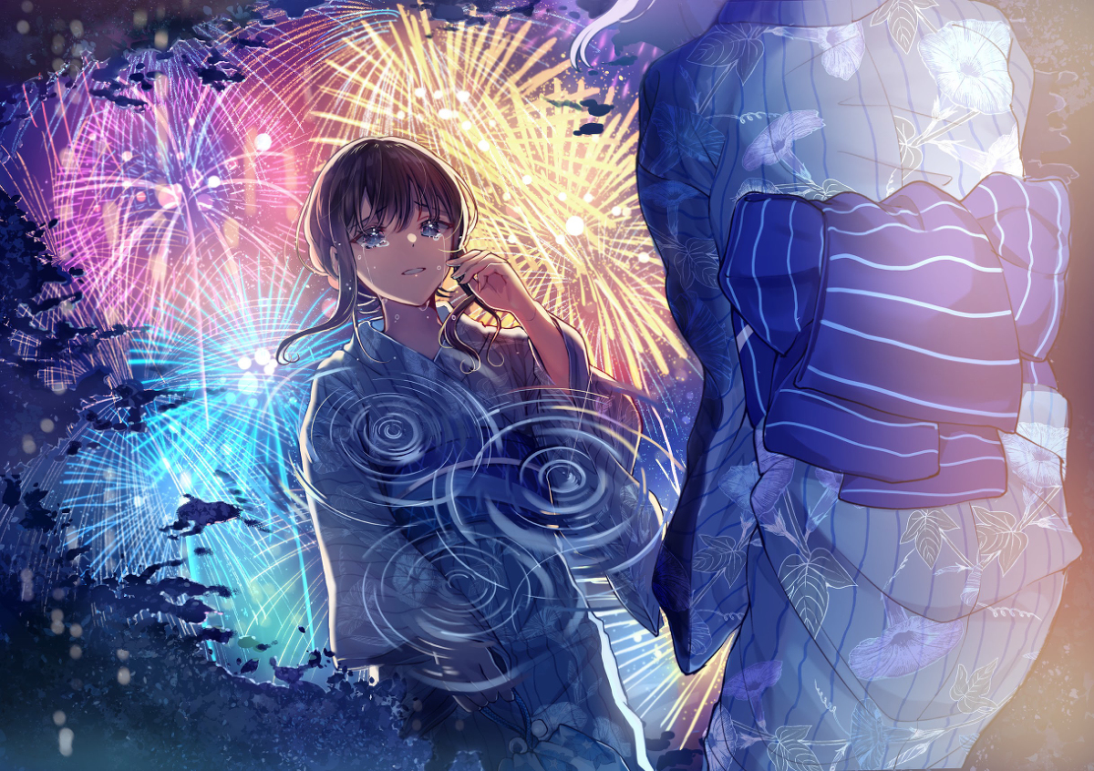 This is a pixiv picture whose title is 楽しみにしていた日🎇.
