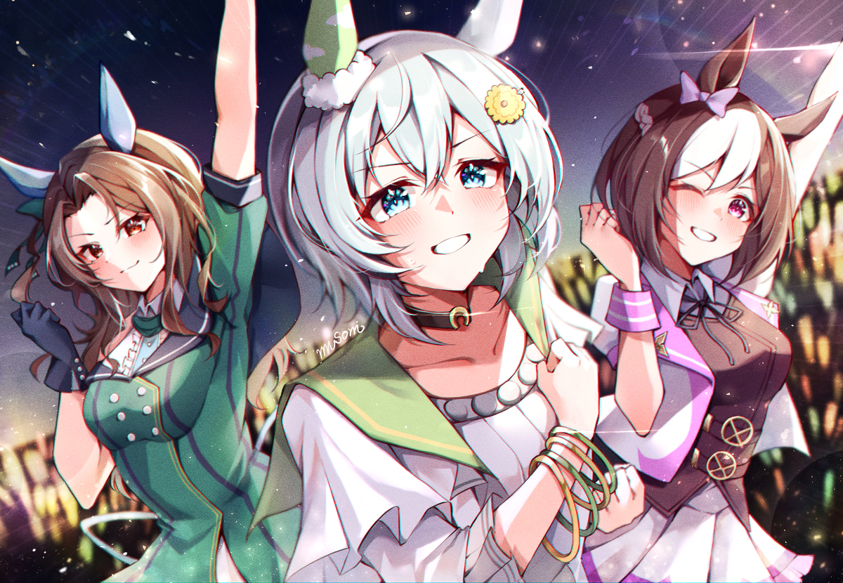 This is a pixiv picture whose title is ウマ娘　イラストまとめ①.