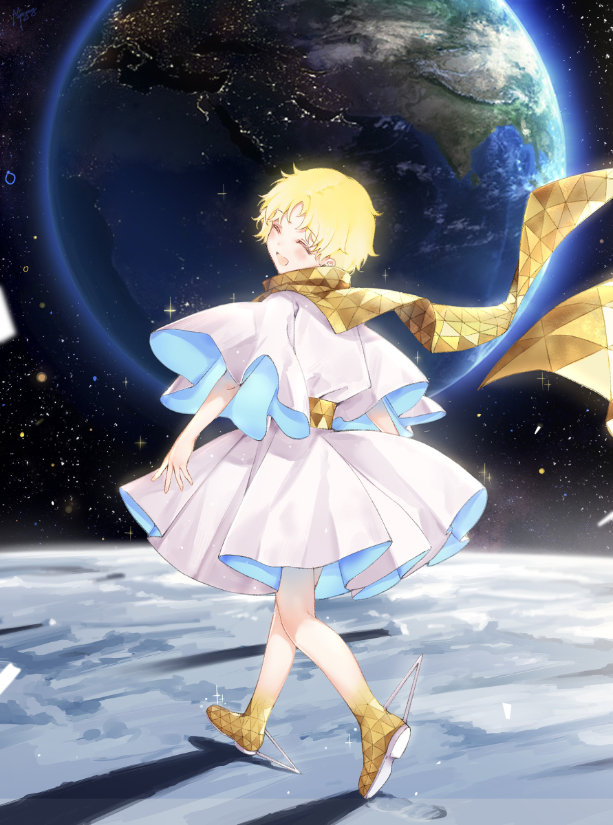 This is a pixiv picture whose title is 星とあなた.