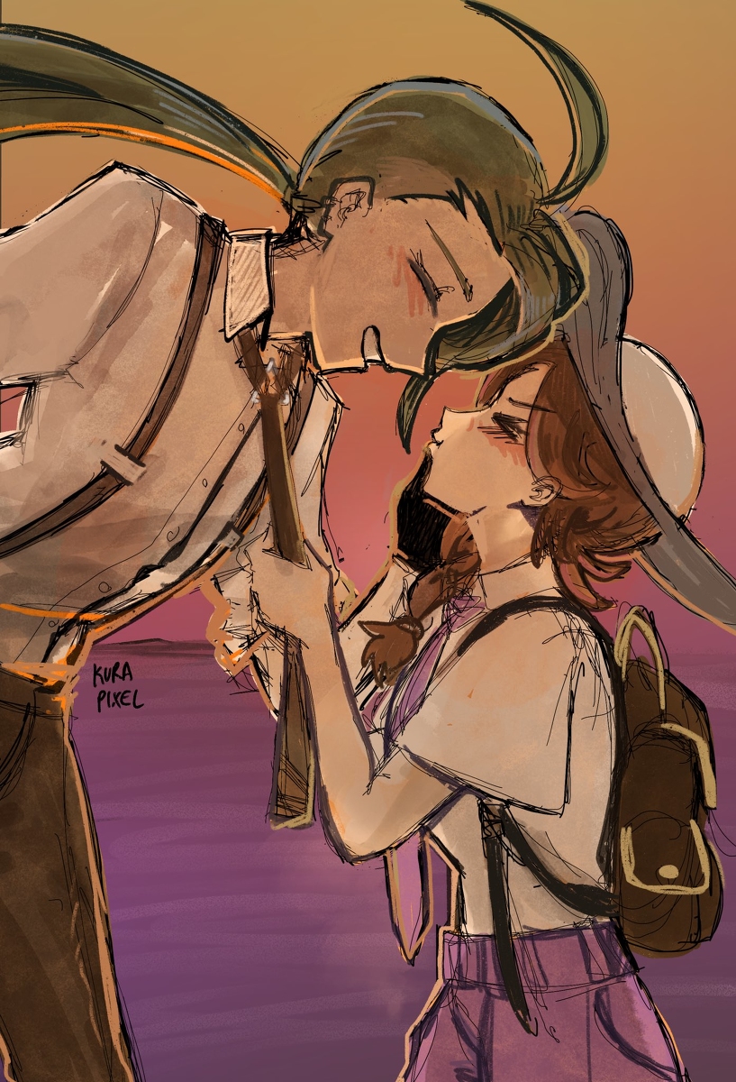 This is a pixiv picture whose title is チリアオ.