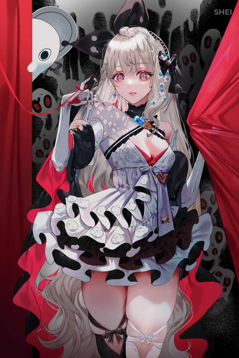 This is a pixiv picture whose title is Reimu.