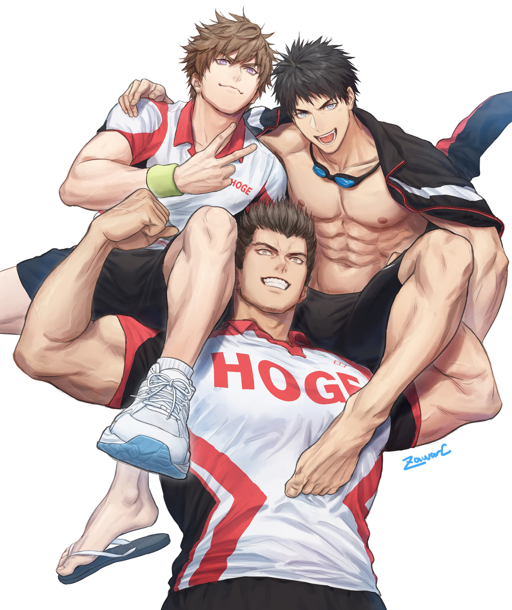 This is a pixiv picture whose title is 体育特進クラスの皆さん.