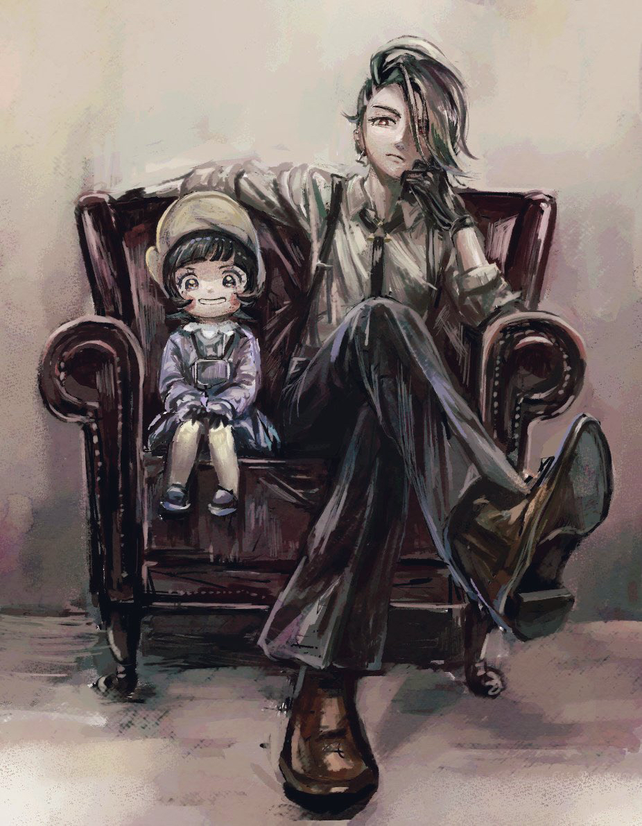 This is a pixiv picture whose title is 無題.