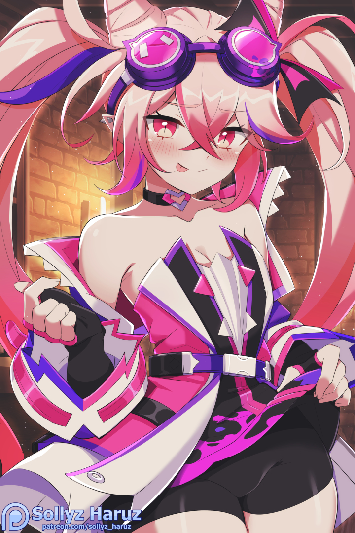 This is a pixiv picture whose title is Laby Twins Picaro (Elsword).