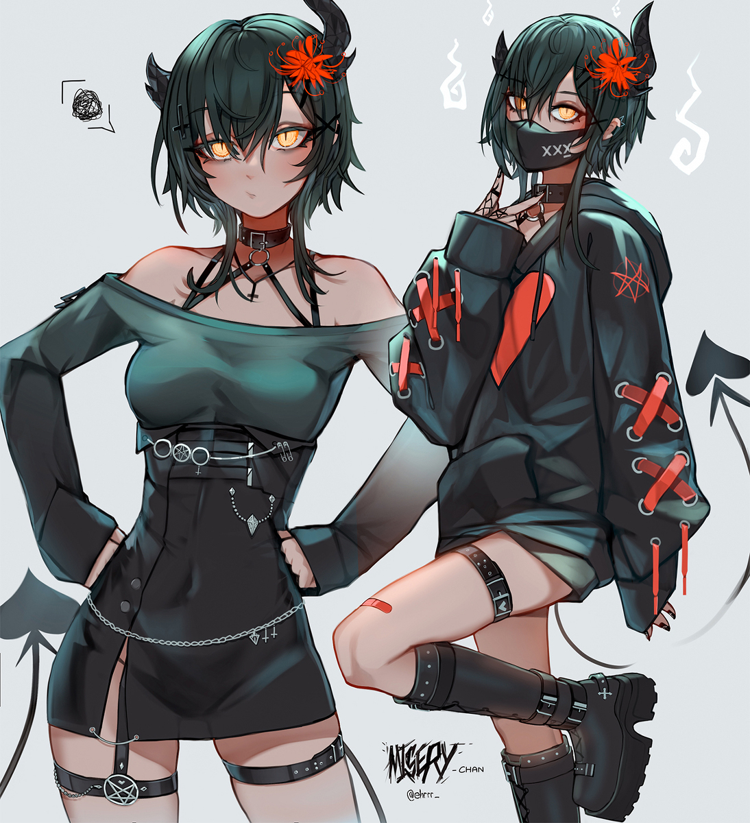 This is a pixiv picture whose title is Fashionable Imp.