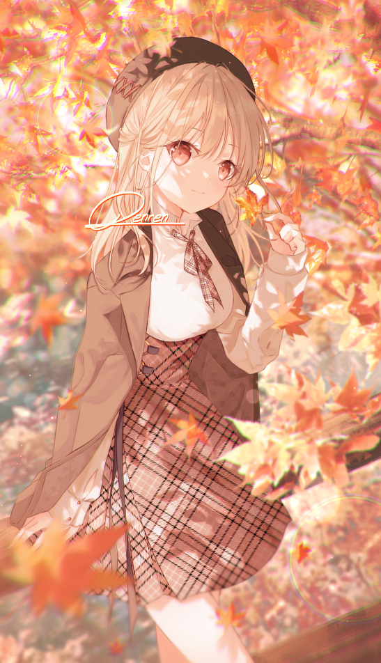This is a pixiv picture whose title is 秋を感じに.