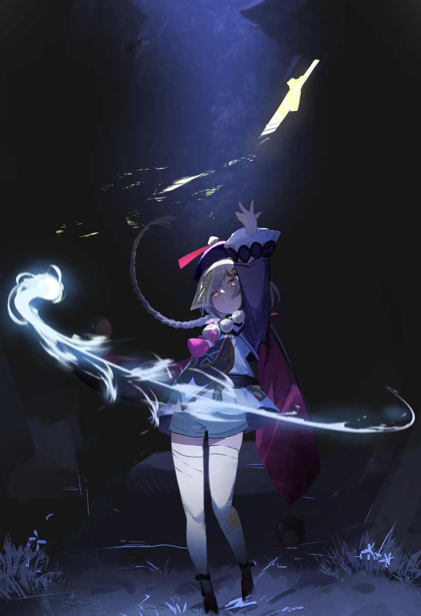 This is a pixiv picture whose title is 七七.