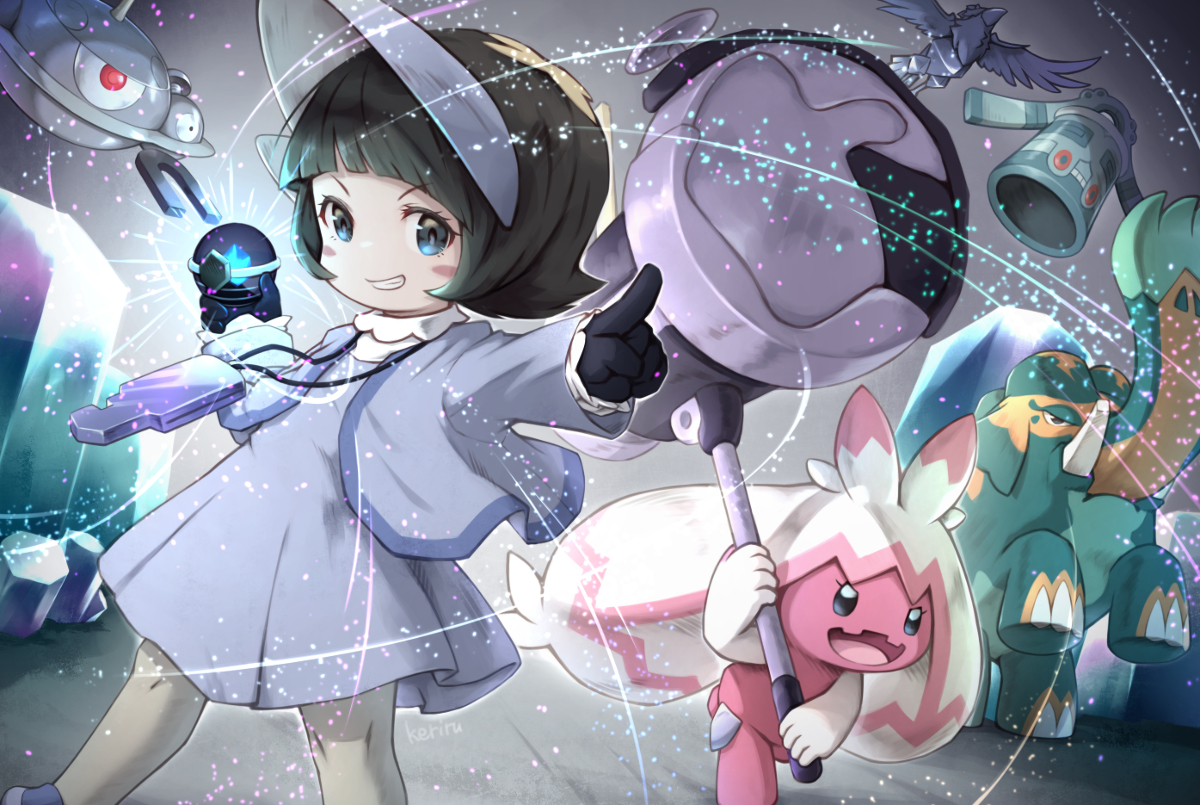 This is a pixiv picture whose title is カチカチの方が勝ちー！.