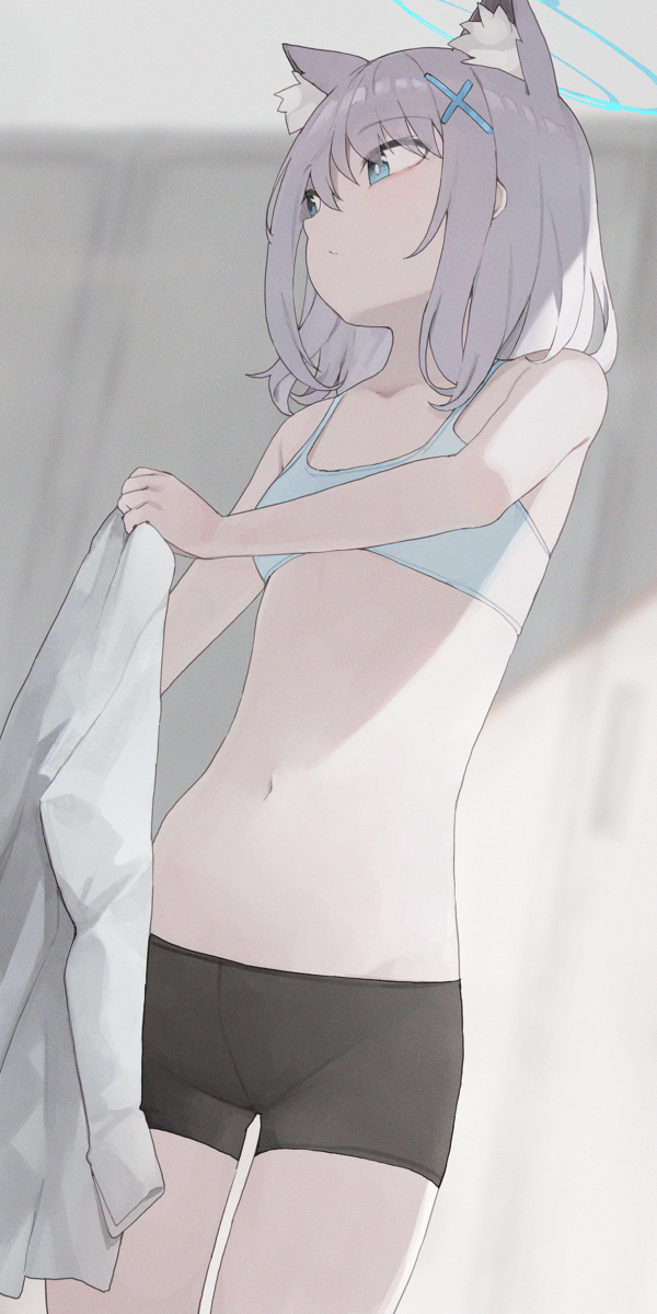 This is a pixiv picture whose title is シロコ.