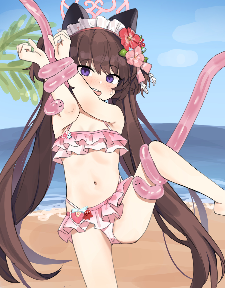 This is a pixiv picture whose title is かわわわわわ.