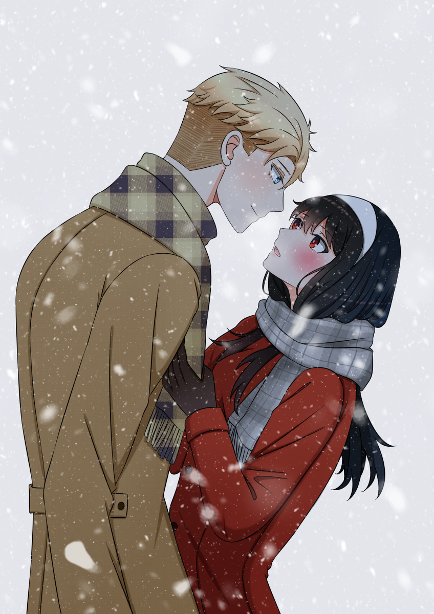 This is a pixiv picture whose title is マフラー.