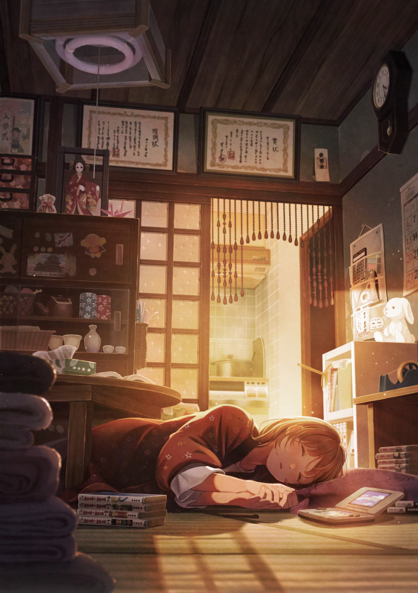 This is a pixiv picture whose title is 晩御飯のにおい.