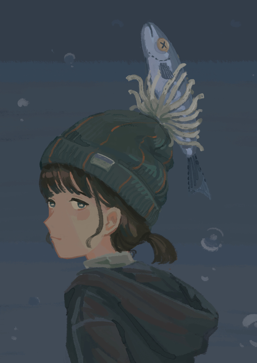 This is a pixiv picture whose title is 帽子.