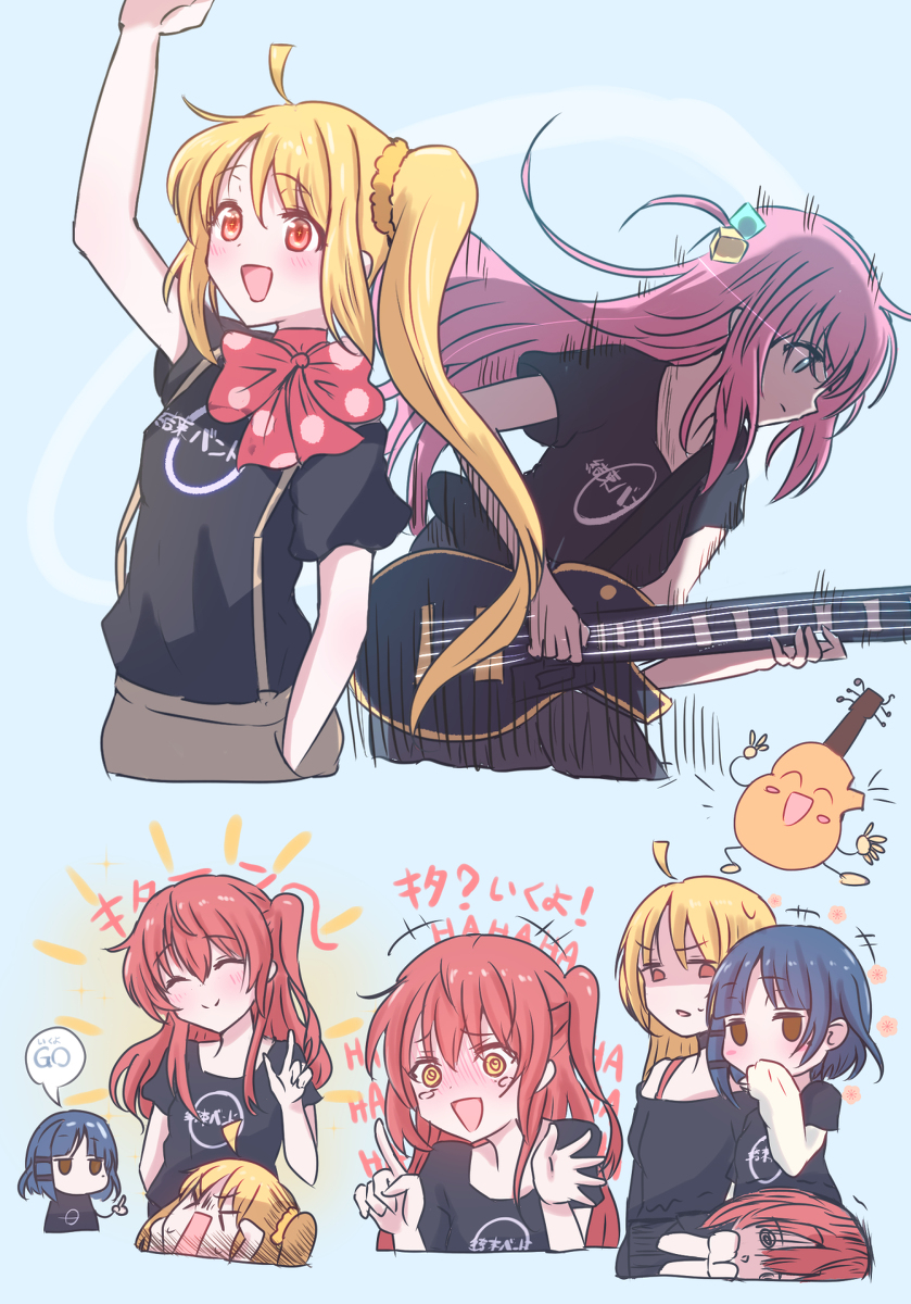 This is a pixiv picture whose title is ぼざろ第8話をまとめてみた🎸.