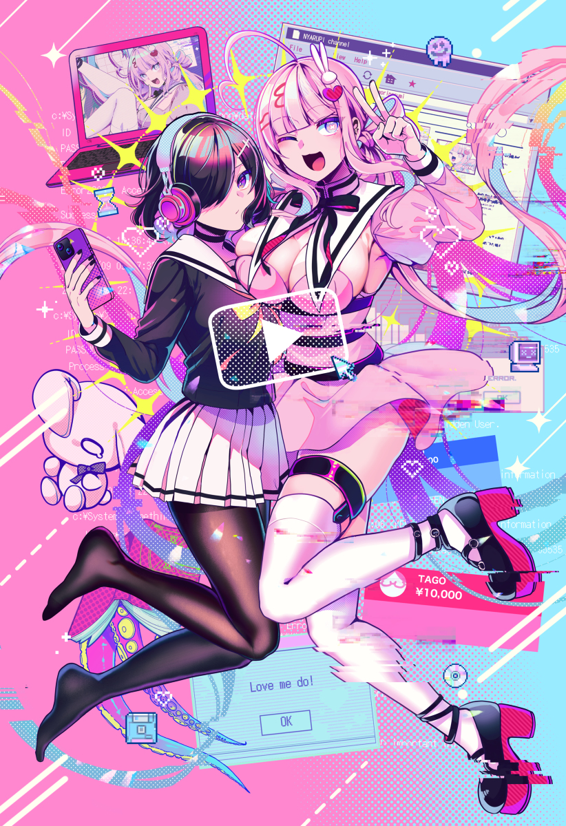 This is a pixiv picture whose title is ライバーダイバーラバー.