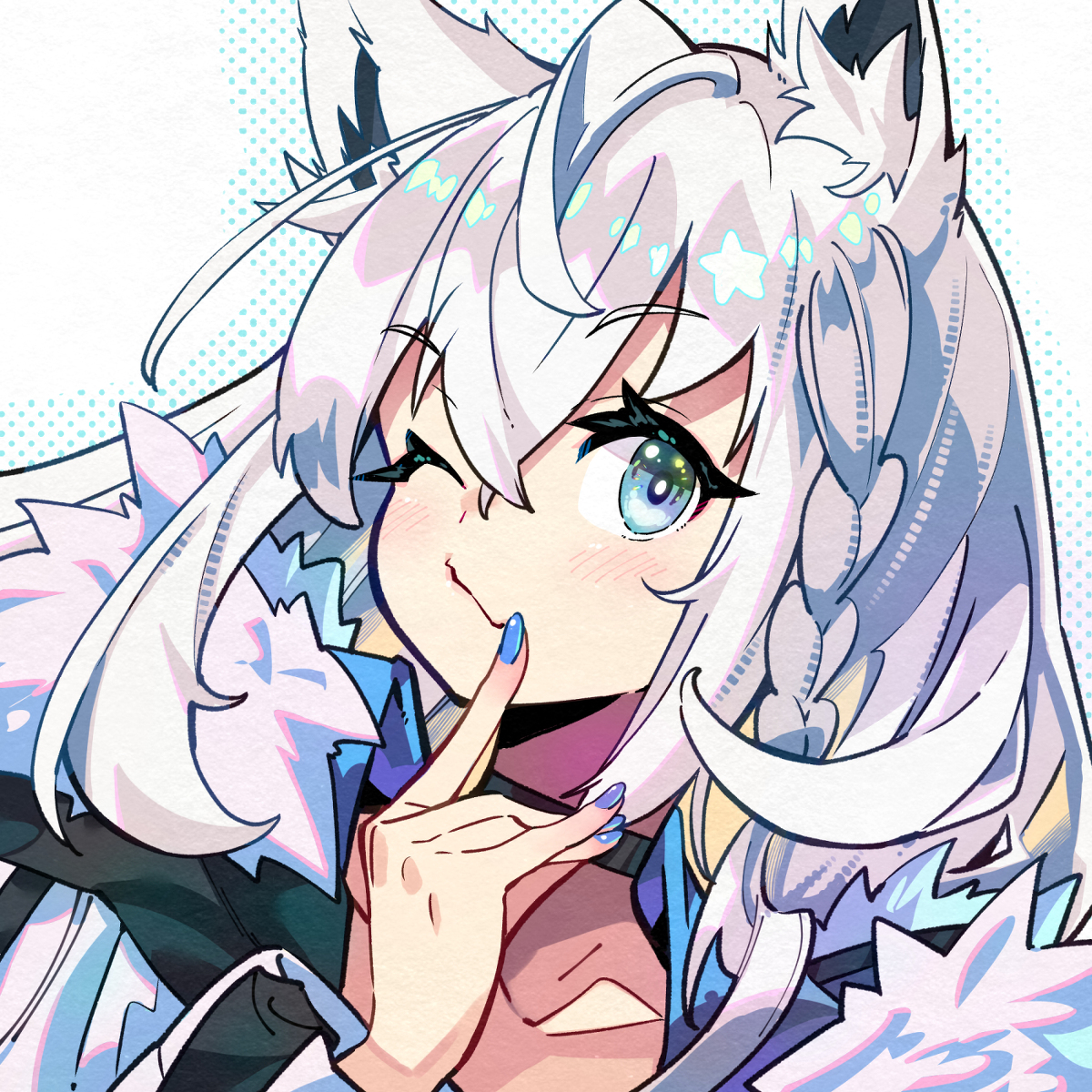 This is a pixiv picture whose title is フブキさん.