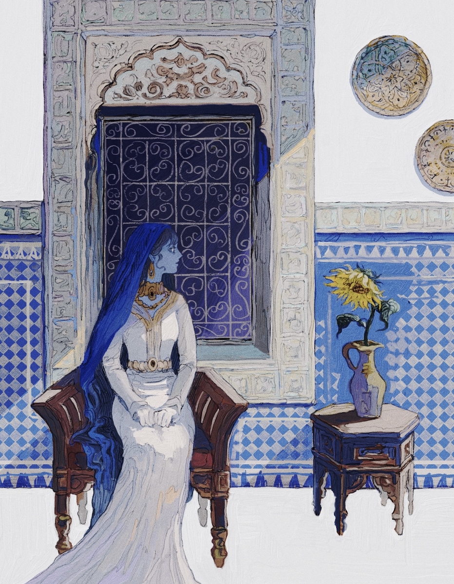 This is a pixiv picture whose title is 失われた光.