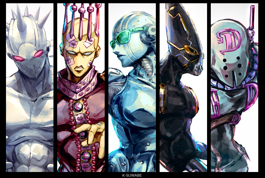 This is a pixiv picture whose title is 第６部.