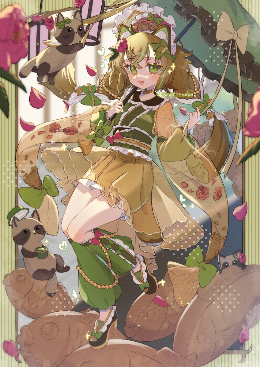 This is a pixiv picture whose title is 🍵×🐟.