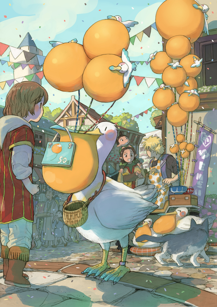 This is a pixiv picture whose title is 【PFSOZ】バロバルーン【聖夏祭】.