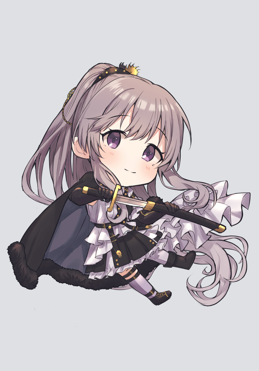 This is a pixiv picture whose title is おちび霧子.