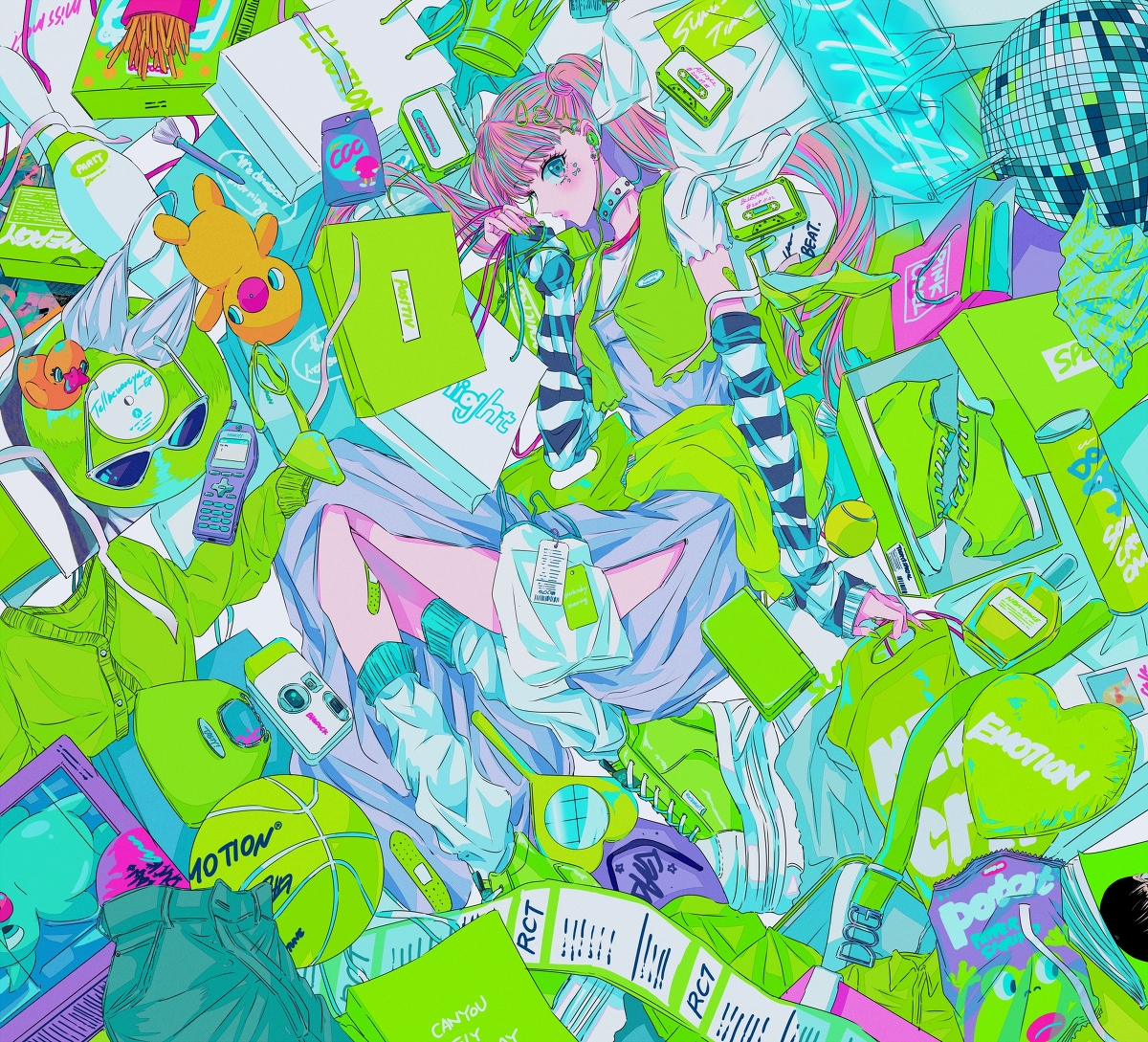 This is a pixiv picture whose title is 無題.